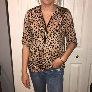 Cheetah Print Top